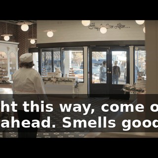 - Right this way, come on in. - Go ahead. Smells good.