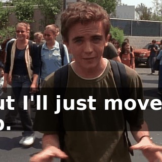 But I'll just move it up.