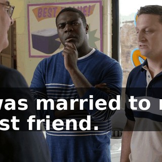 I was married to my best friend.