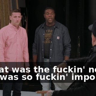 - What was the fuckin' note that was so fuckin' important