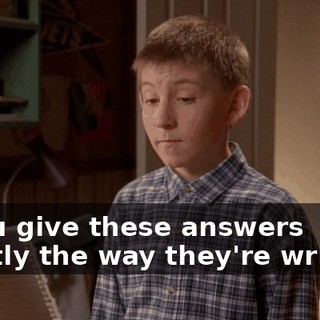 If you give these answers exactly the way they're written,
