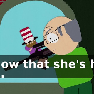 I know that she's hurt you.