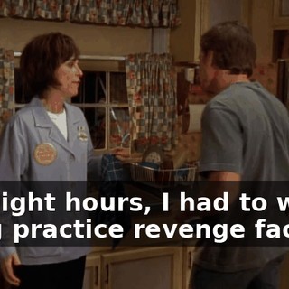For eight hours, I had to watch Craig practice revenge faces.