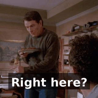 Right here?