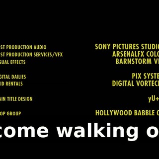 ♪ I come walking out ♪