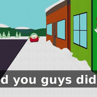 ♪ And you guys didn't ♪