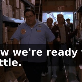 Now we're ready for battle.