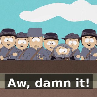 Aw, damn it!