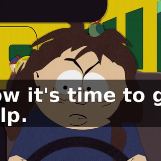 Now it's time to get help.