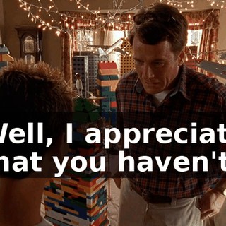 Well, I appreciate that you haven't.