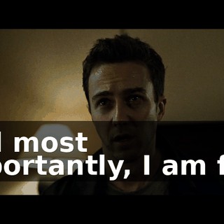 and most importantly, I am free