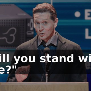 Will you stand with me?"
