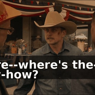 Where--where's the-- the know-how?