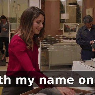 with my name on it.