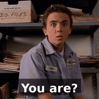 You are?