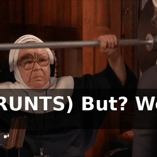 (GRUNTS) But? Well, I...