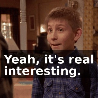 Yeah, it's real interesting.