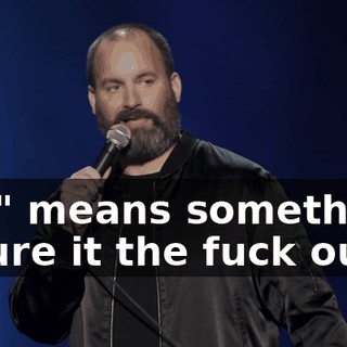 "Ah" means something. Figure it the fuck out.