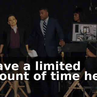 I have a limited amount of time here.