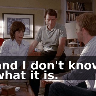 and I don't know what it is.