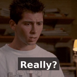 Really?