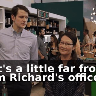 that's a little far from... from Richard's office.