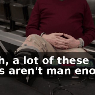 Yeah, a lot of these guys aren't man enough