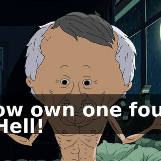 I now own one fourth of Hell!