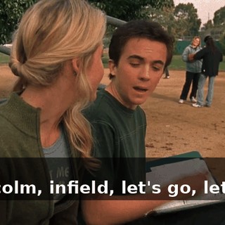 - I'm-- - Malcolm, infield, let's go, let's go!