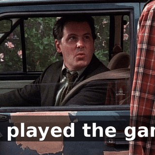 We played the game.