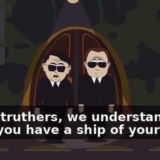 Ms. Struthers, we understand that you have a ship of your own,