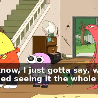 You know, I just gotta say, we avoided seeing it the whole time,