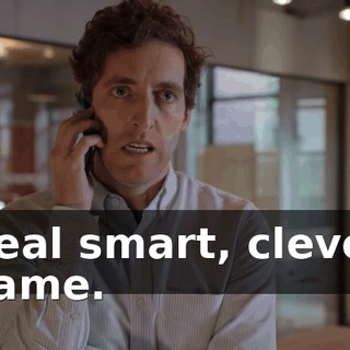 Real smart, clever name.