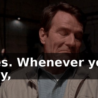 Yes. Whenever you say,