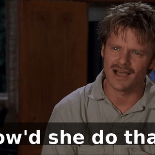 How'd she do that?