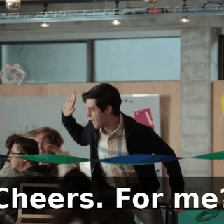 Cheers. For me?