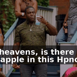 Oh, heavens, is there pineapple in this Hpnotiq?