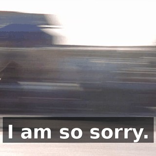 I am so sorry.