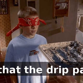 Is that the drip pan?