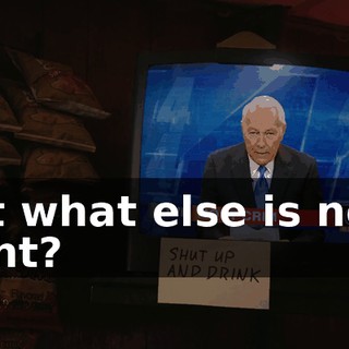 But what else is new, right?