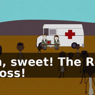 Ah, sweet! The Red Cross!