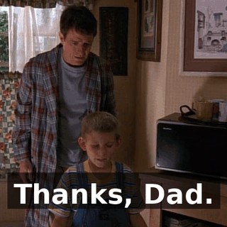 Thanks, Dad.