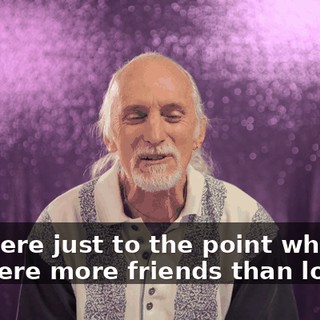 We were just to the point where we were more friends than lovers.
