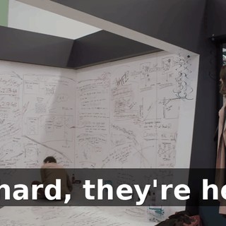Richard, they're here.