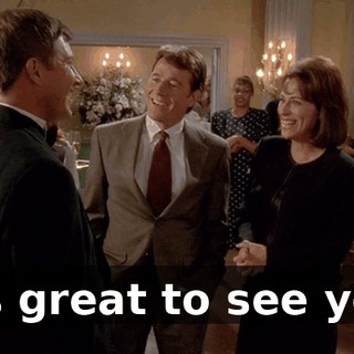 It's great to see you.