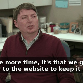 So, one more time, it's that we give money to the website to keep it active,