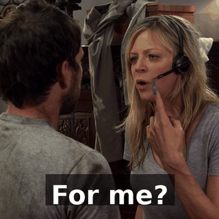 For me?