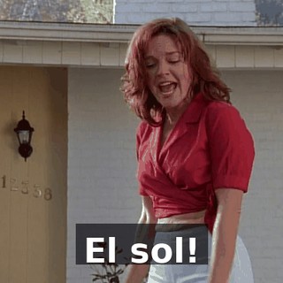 El sol!