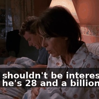 Girls shouldn't be interested until he's 28 and a billionaire.