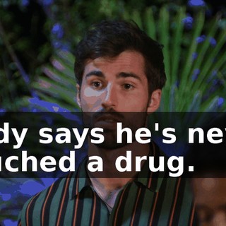 Cody says he's never touched a drug.